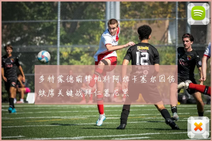 多特蒙德前锋帕科阿尔卡塞尔因伤缺席关键战拜仁慕尼黑